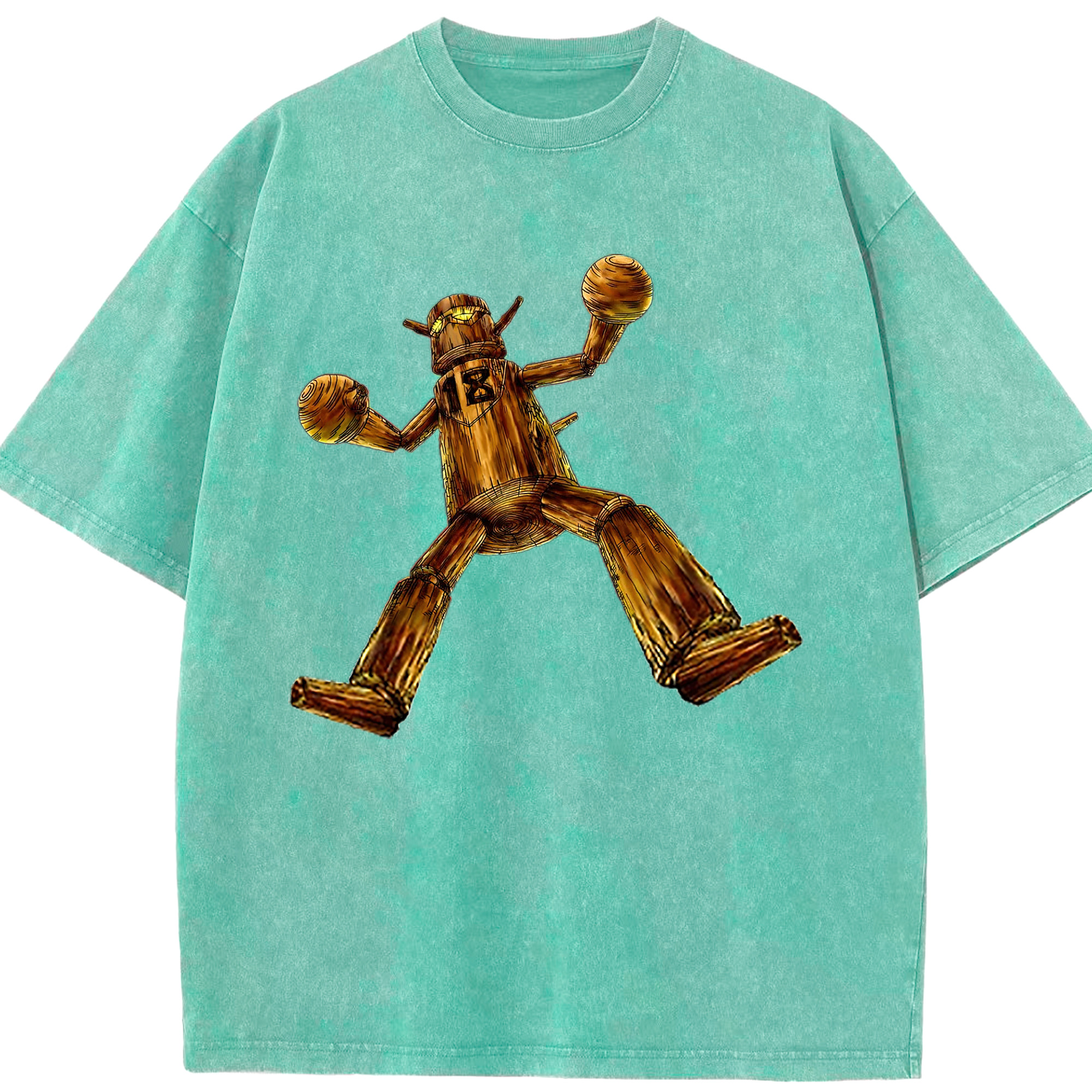 （画像用） 遊☆戯☆王 Yu-Gi-Oh! 綿100% ヴィンテージ風 半袖Tシャツ（フロントプリント）